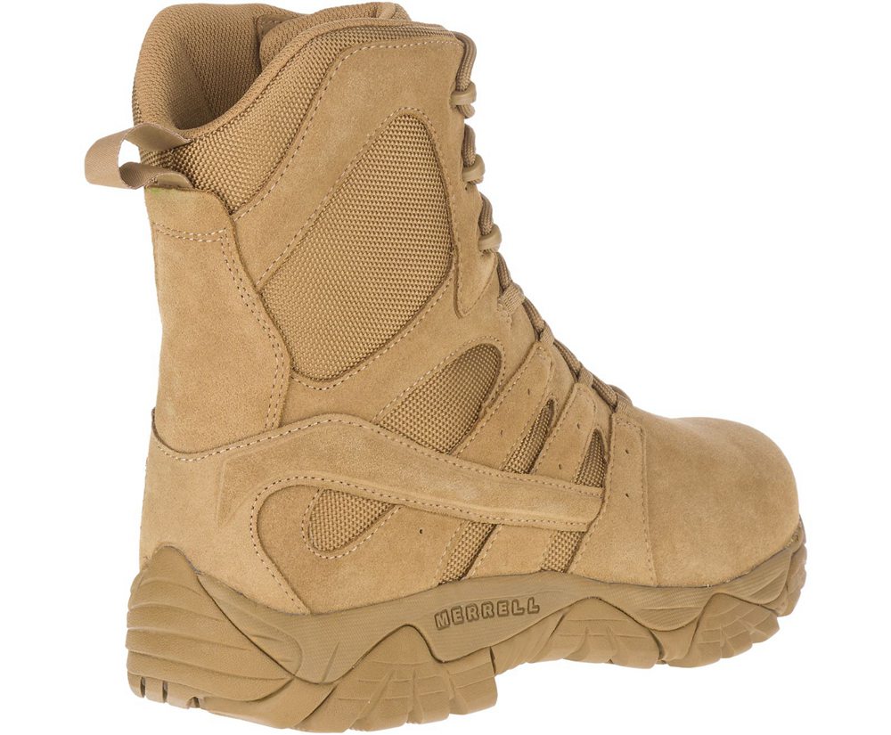 Kozaki Merrell Męskie Khaki - Moab 2 Defense - 730594-VDT